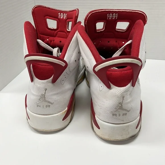 Nike Air Jordan Retro 6 Alternate Hare 384664-113 Size 11